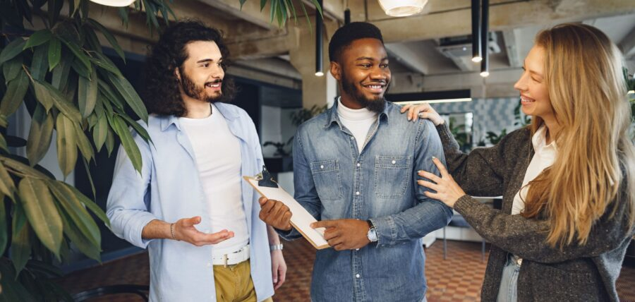 QSP Textile modern workwear enhancing comfort, professionalism and corporate image in office environments, designed for employee wellbeing and style.